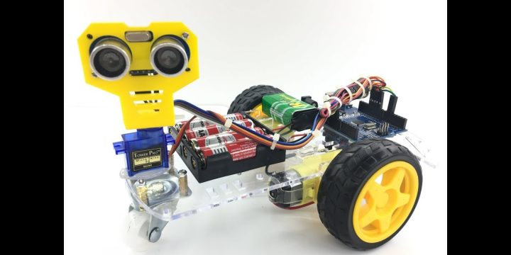 Cảm biến siêu âm HC-SR04 và Arduino trong Robot tránh vật cản